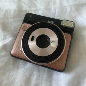 Fujifilm Instax Square SQ6 Instant Film Camera, Blush Gold